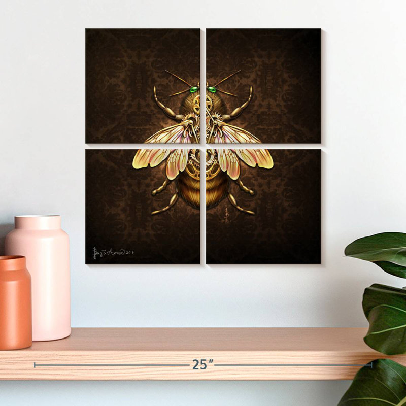Bramp Steampunk Bee, H 18 po x l 18 po