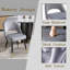Adolina 48.5cm H Velvet Upholstered Metal Parsons Chair-493953571