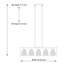 Barrios 5 - Light Kitchen Island Pendant