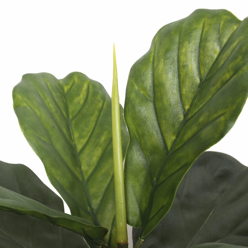 Figuier artificiel en pot, H 57 po x l 24 po x P 24 po