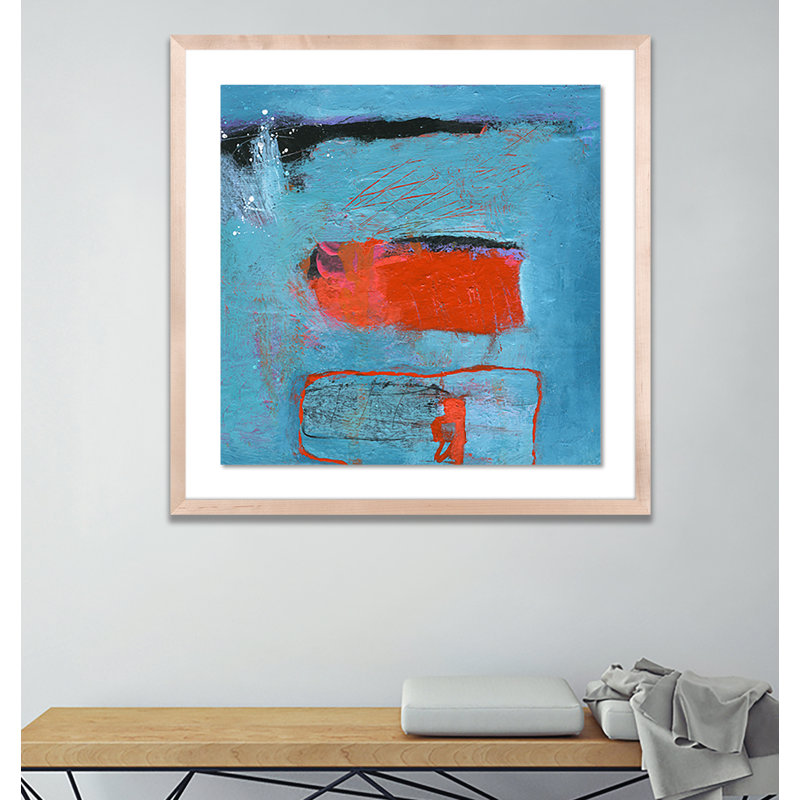Contents Have Shifted Painting by Linda O'Neill, 48" H x 48" W x 2.5" D, Natural