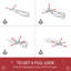 Sapin de Noël artificiel enneigé 6 pi avec branches réalistes, 61 pommes de pin et 800 pointes