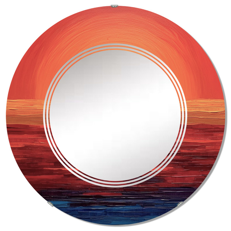 Miroir Qui, 32 po x 32 po