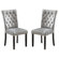 Velvet Dining Chairs,Classic Accent Upholstered Parsons Chair Set Of 2,Black