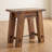 Solid Wood Farmhouse Accent Table, 27"W