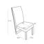 Chaises d'appoint en tissu Boucle avec garniture cloutée et chrome-1163225424-1163225426