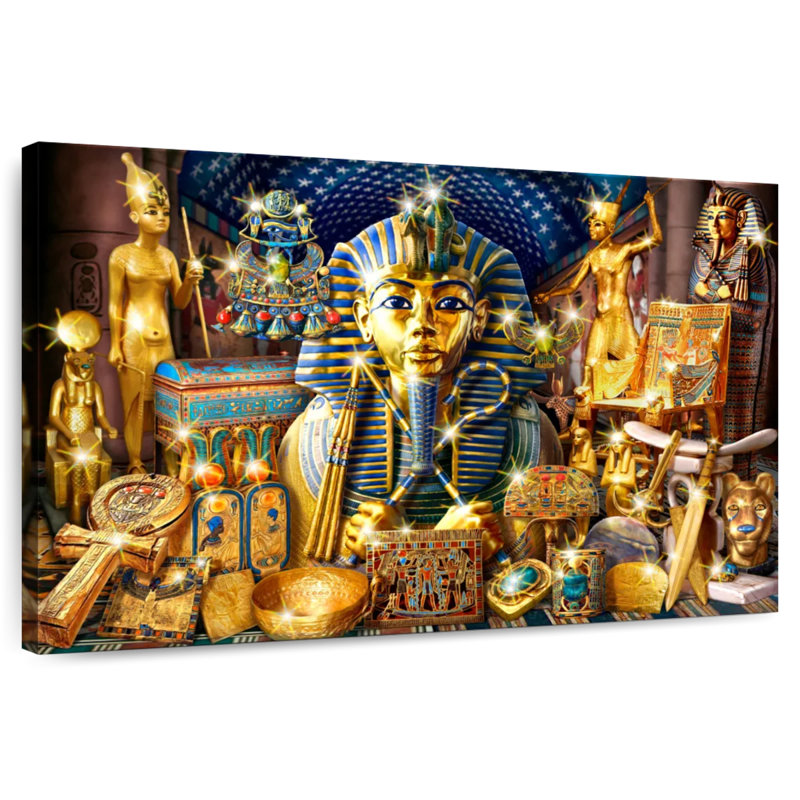 Keiri Treasures Of Egypt, 32" H x 48" W