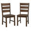 Willilams 4 - Person Solid Wood Top Trestle Dining Set