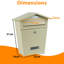 Morphou Wall Mounted Post Box-2033860253