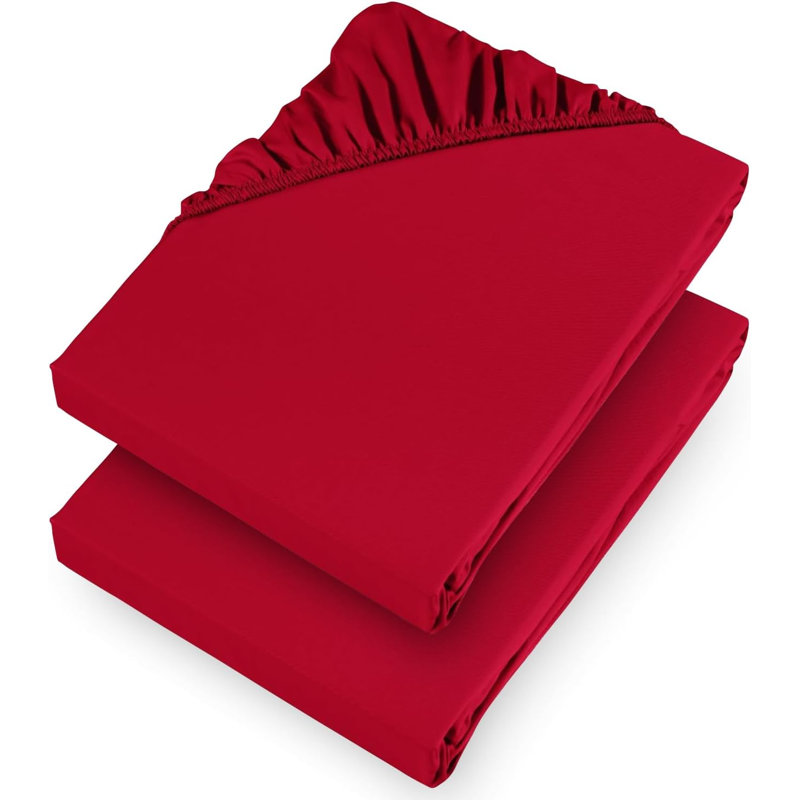 Machine Tufted Fitted Sheet, King (152cm W x 200cm L)
