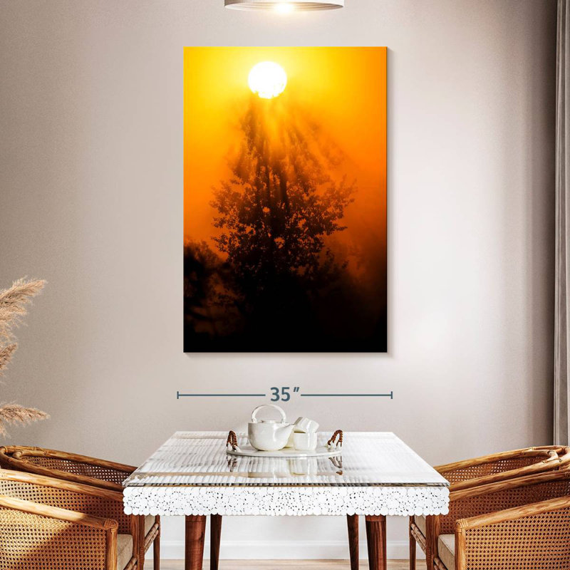 Harnek Lone Juniper Tree, 51" H x 34" W