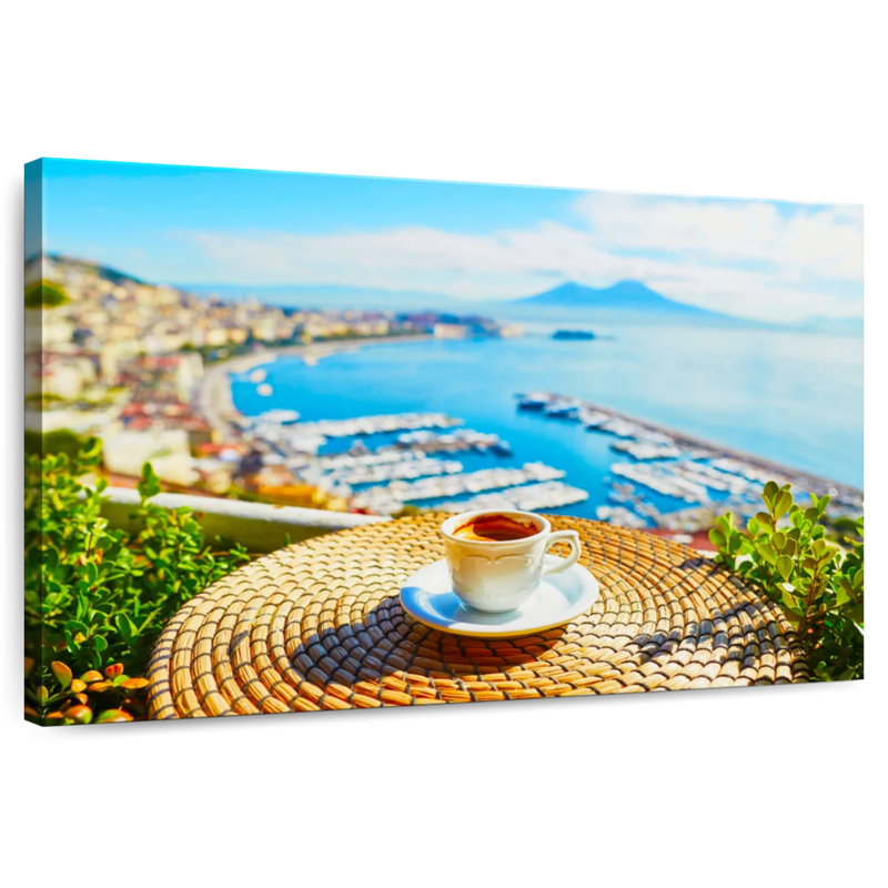 Café Yarlin à Naples, H 34 po x l 51 po