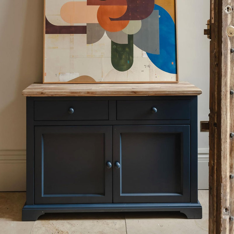 Luca 120cm Sideboard, Navy Blue