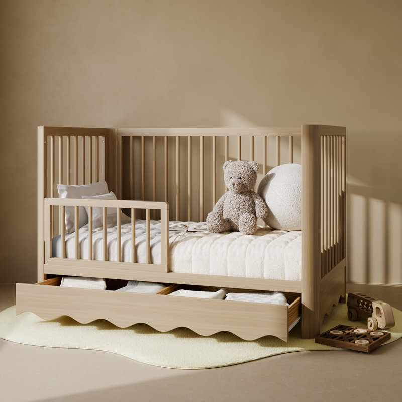 Storkcraft Casablanca Deluxe 5-In-1 Convertible Crib, Driftwood
