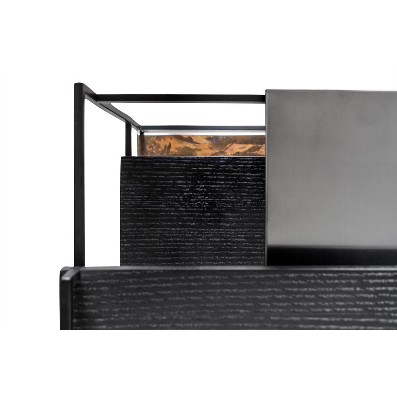 Architect End Table, Black