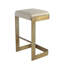 Regan Bar Stool w/Ivory Leather-Antique Brass-60070921-60070919-60070920