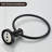 Oil-Rubbed Bronze Toilet Paper Holder and Towel Ring Set