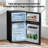 R.W.FLAME 3.2 Cubic Feet Mini Fridge with Freezer-94166379