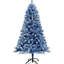 Sapin de Noël artificiel 6 pi - bleu, 750 branches, ignifuge, électrique, sapin décoratif d'intérieur avec neige