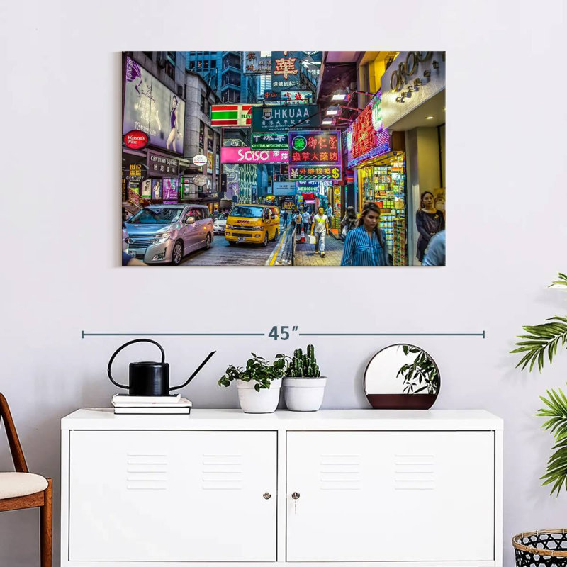 Sireci Hong Kong, 24" H x 36" W