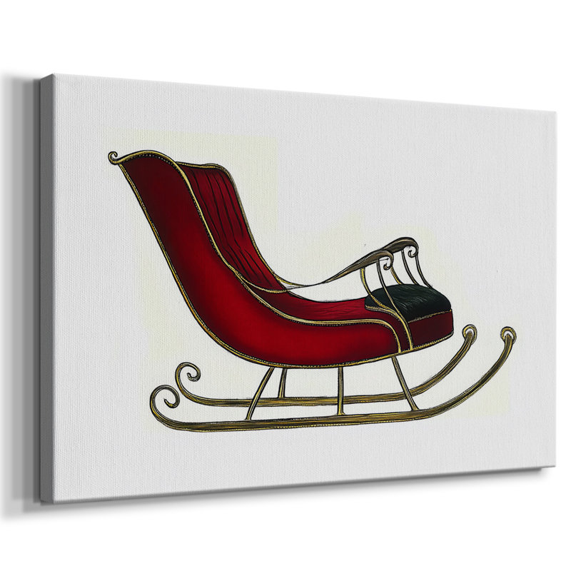 Art de vacances de Noël III - Toile tendue avec châssis - LX III, H 40 po x l 60 po
