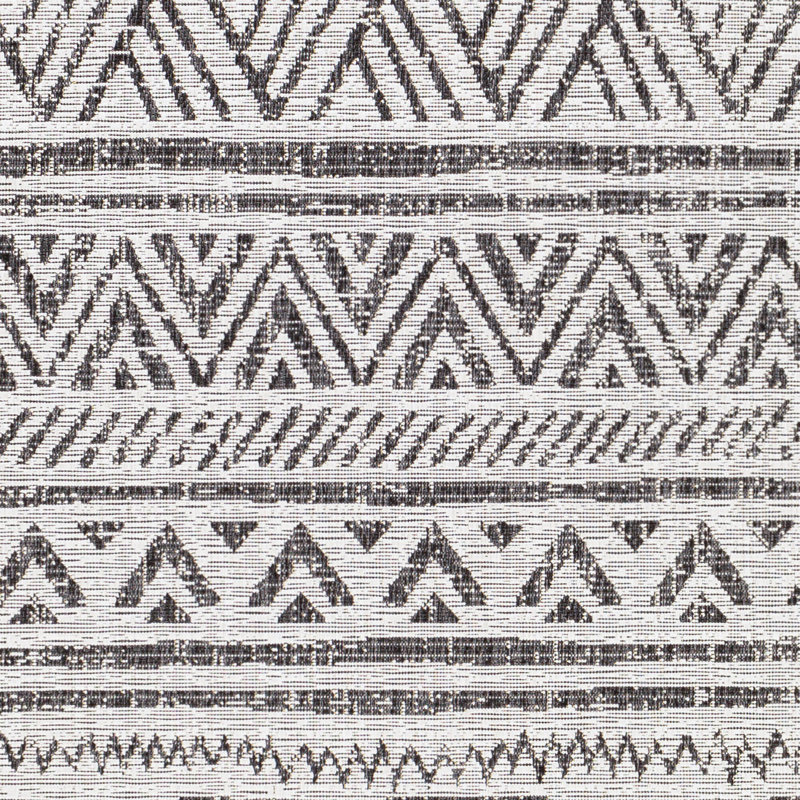 Indoor & Outdoor Modern Boho Yellow Rug, Rectangle 129 x 180cm