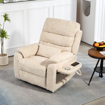 Fauteuil surélevé surdimensionné de 74,8 po de longueur, grand fauteuil inclinable électrique pour fauteuil de massage pour personnes âgées, très large et grand, avec siège de 24,8 po de largeur, 400 lb