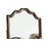 Baudouin Weathered Oak Finish Mirror