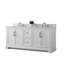  Ensemble de meuble-lavabo autoportant 72 po avec lavabo double 72 po-1729999721