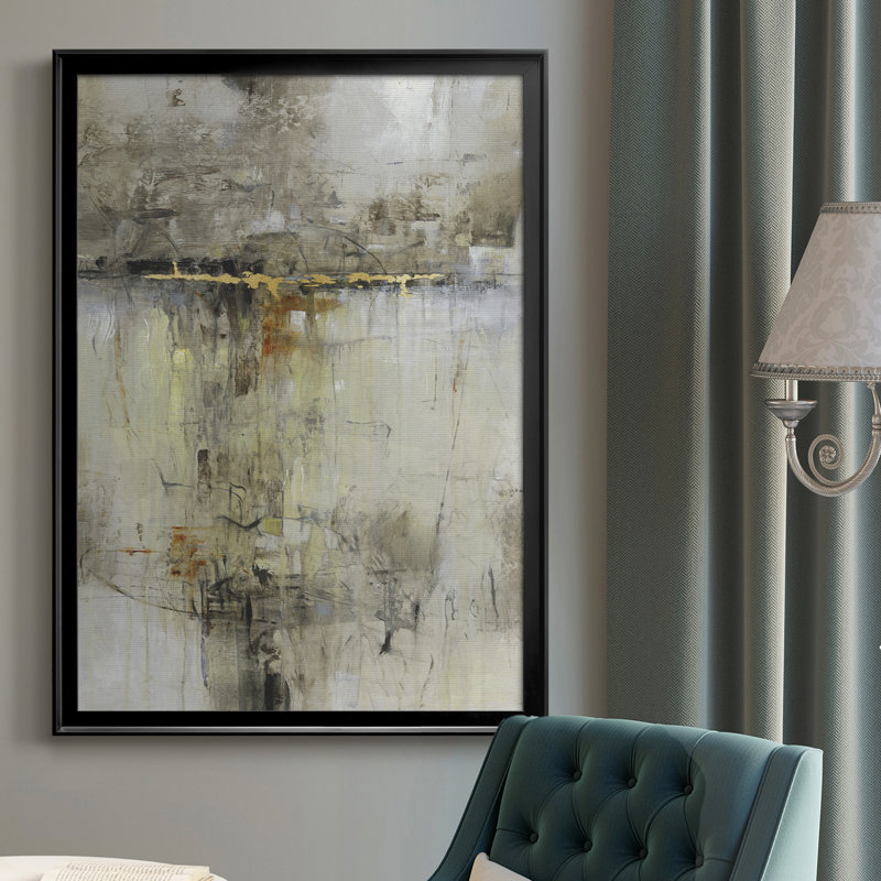" Cross Over II ", 42.5" H x 30.5" W, Framed Print, Black