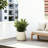 Sahara Stone Planter, 12" Round Cement in Desert Beige-620913158
