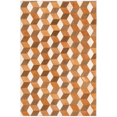 Tapis brun clair Juliana