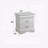 1Pc Traditional Classic 2-Drawers Nightstand  Wooden Bedroom Furniture-835619807
