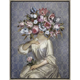 Beautiful Dreamer-Silver Painting by Jackie Von Tobel