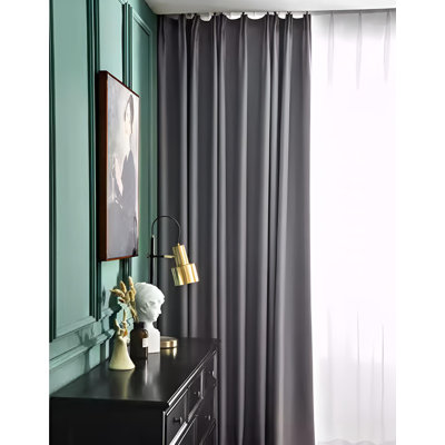 Lashundra Room Darkening Curtain Single Panel