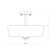 Ceron Glass Semi Flush Mount