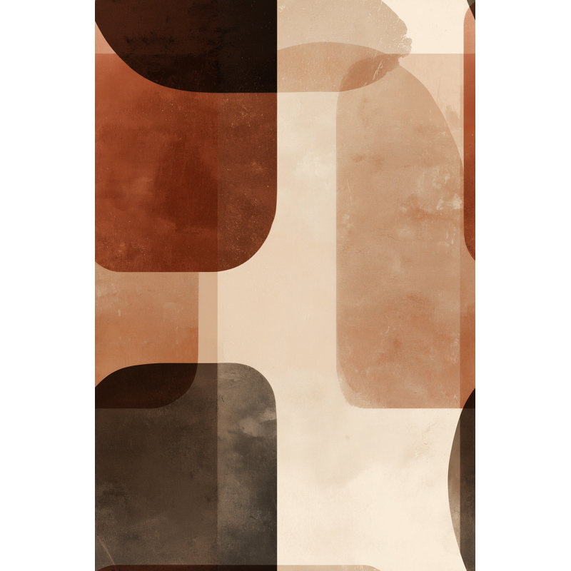 Papier peint moderne Mid Century, Non-Woven Non-Pasted