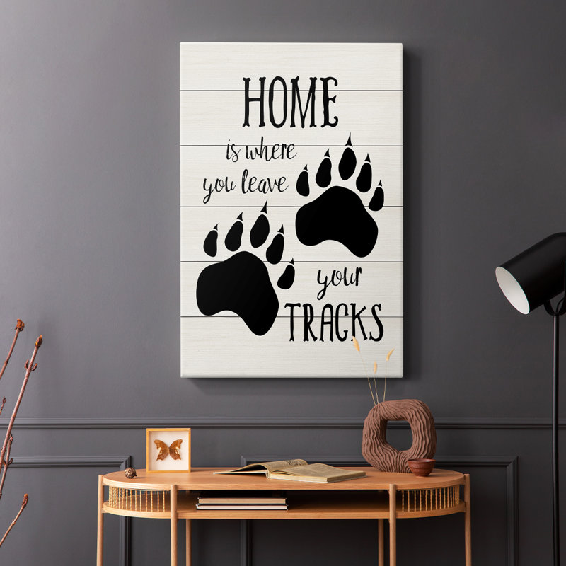 Home Tracks -Galery Enveloppé Cavas, H 27 po x l 18 po