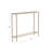 Adolphus Glass Top Console Table-1245688391