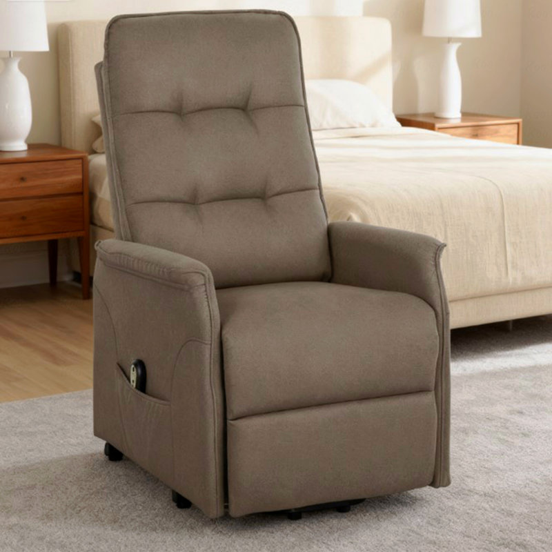 Avec fauteuil électrique Power Lift pour personnes âgées, avec télécommande, poches latérales, assemblage rapide