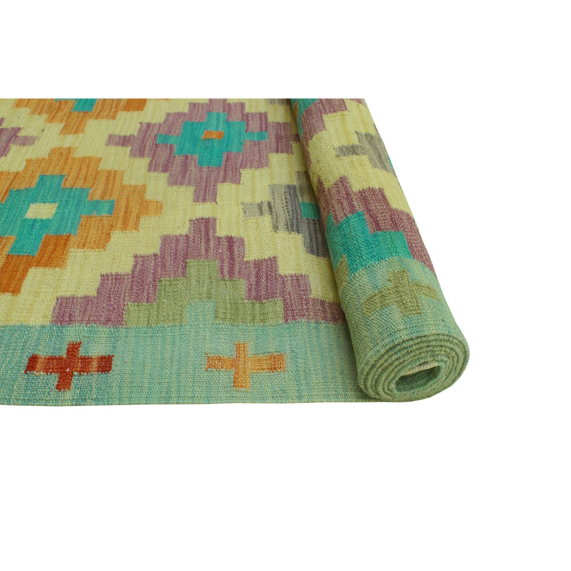 Bobbee Wool Geometric Indoor Rug