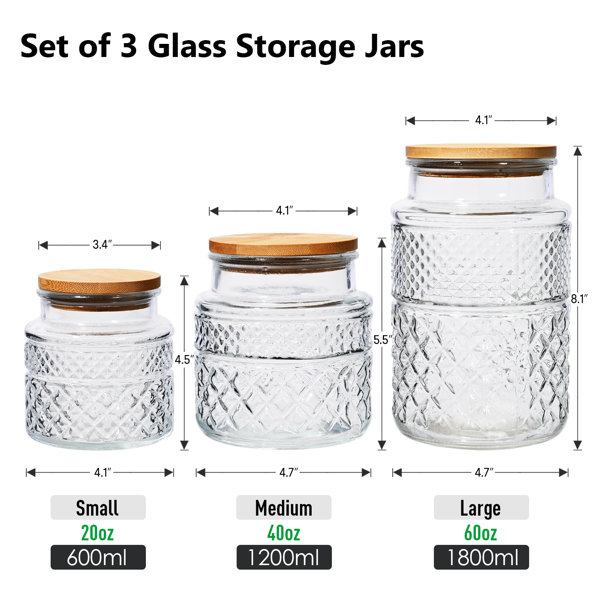 Mini Oval Spice-Herb Jars with Clamp Set of 12 + Reviews | Crate & Barrel