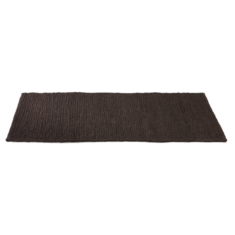 Solid Colour Jute / Sisal Area Rug, Runner 60 x 140cm