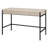 Nolan 47.88" W Ribbed Detailing Writing Desk with 3 Drawers-1264998098