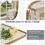 Miroir de salle de bain ovale moderne |  Cadre-424648703-408974625