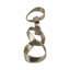 Sagebrook Home Calla  Interlocking Loop Statement Sculpture - 23.0" x 6.0" x 6.0"-44325308