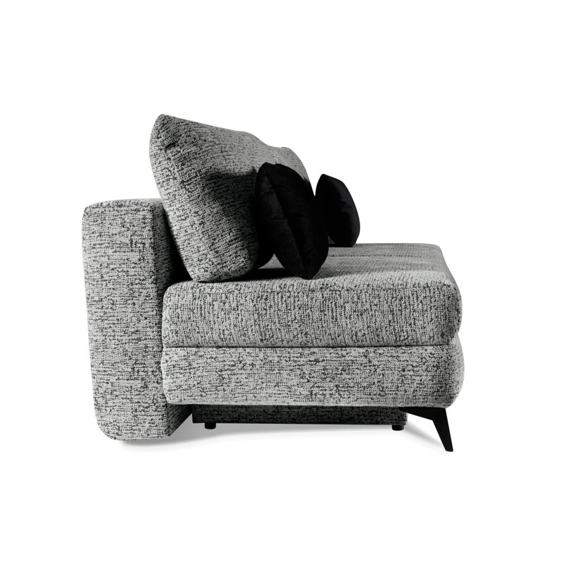 3 Seater Chenille Sofa Bed
