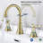 Bathroom faucet with 360 degree turn spout-110825971