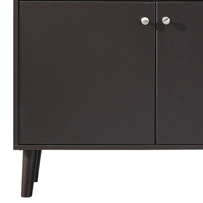 Birchler Storage Bookcase, Coffee