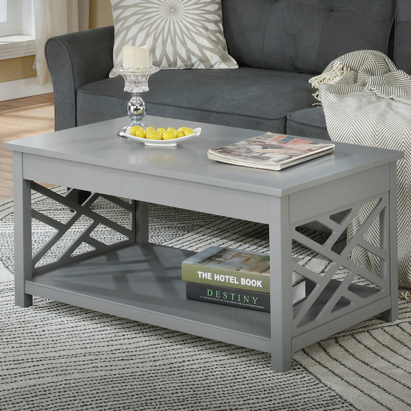 3 - Piece Living Room Table Set, Grey